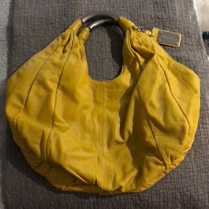 Kenneth Cole Mustard bag .